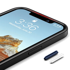 Estuche para teléfono con botón de color esm...