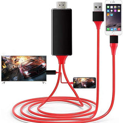 Cable adaptador de 2 m 1080P de 8 pines a HD...