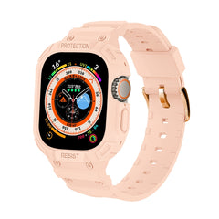 Correa de reloj con estuche de TPU para Apple Watch Ultra 49 mm