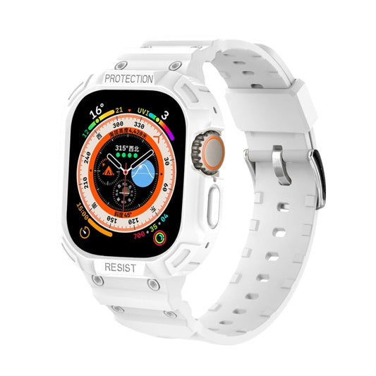 Correa de reloj con estuche de TPU para Apple Watch Ultra 49 mm