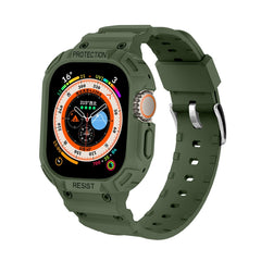 Correa de reloj con estuche de TPU para Apple Watch Ultra 49 mm