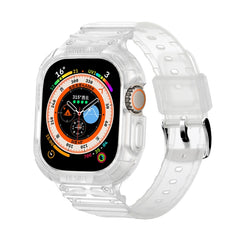 Correa de reloj con estuche de TPU para Apple Watch Ultra 49 mm