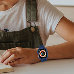 Correa de reloj con estuche de TPU para Apple Watch Ultra 49 mm