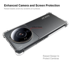 Para Xiaomi 12S Ultra ENKAY Clear TPU Funda ...