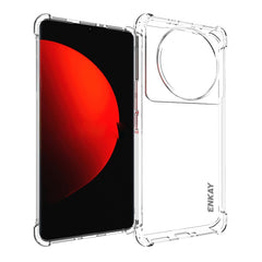 Para Xiaomi 12S Ultra ENKAY Clear TPU Funda ...