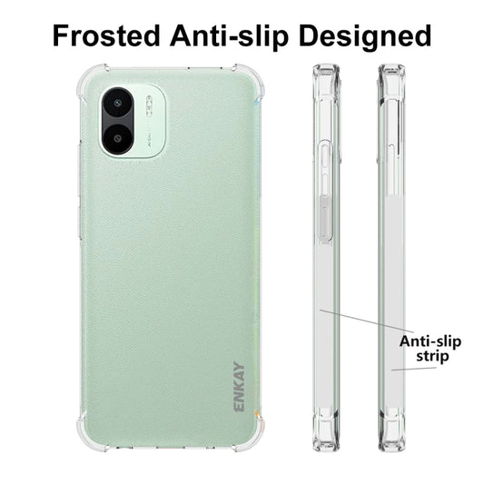 Para Xiaomi Redmi A1 4G ENKAY Clear TPU Fund...