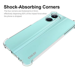 Para Realme C33 4G ENKAY Clear TPU Funda par...