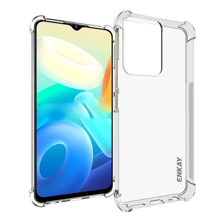 Para vivo Y02s NKAY Clear TPU Funda para tel...