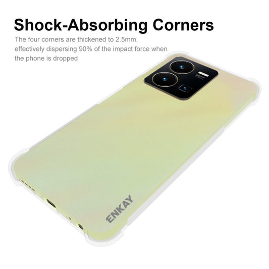 Para vivo Y35 4G Global NKAY Clear TPU Funda...