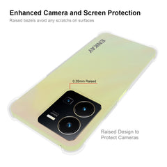 Para vivo Y35 4G Global NKAY Clear TPU Funda...