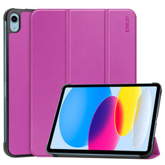 Para iPad 10.2 2022 ENKAY Tri-fold Custer Te...
