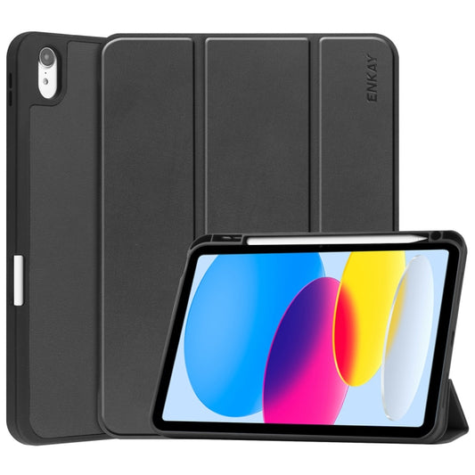 Funda inteligente de cuero PU ENKAY para iPad 10.9 2022