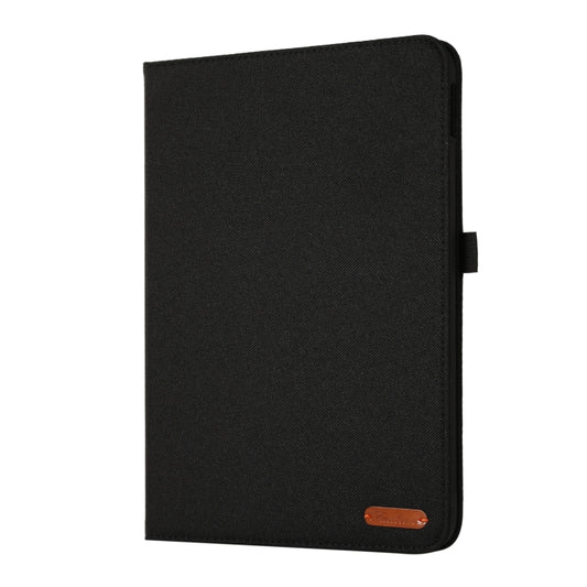 Estuche para tablet de cuero y tela con clip...