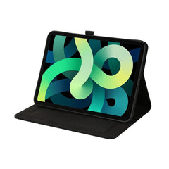 Estuche para tablet de cuero y tela con clip...