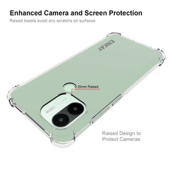 Para Xiaomi Redmi A1 + ENKAY Funda transpare...