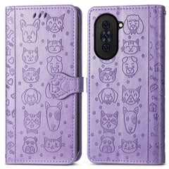 Estuche para teléfono de cuero con relieve d...