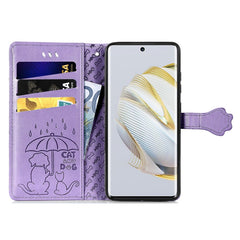 Estuche para teléfono de cuero con relieve d...