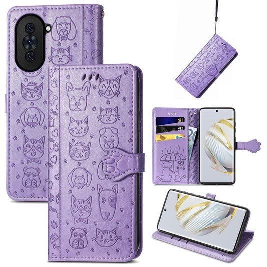 Estuche para teléfono de cuero con relieve d...