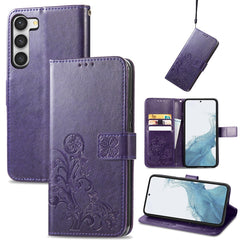 Estuche para teléfono de cuero con hebilla e...