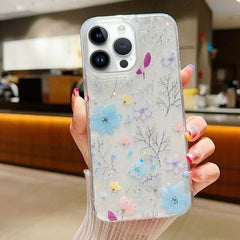 Estuche para teléfono de TPU con epoxi flora...