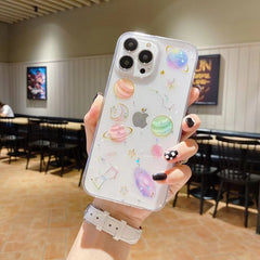 Cosmic Star Glitter Epoxi TPU Funda para tel...