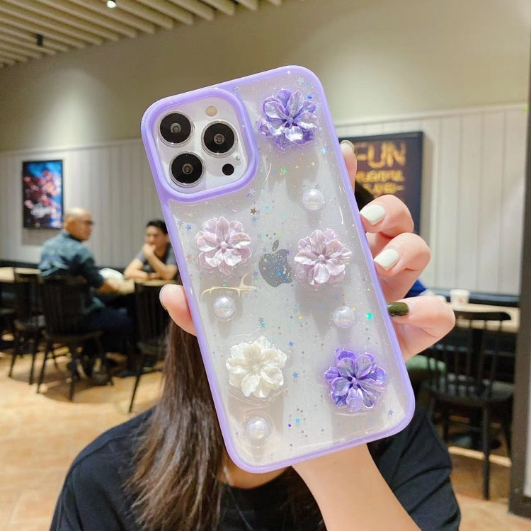 Estuche para teléfono 3D Bow Flowers Glitter...