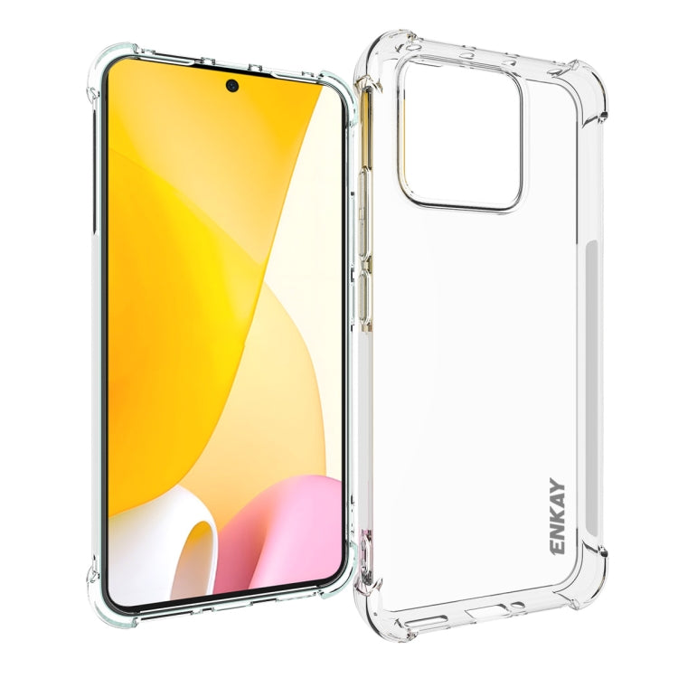 ENKAY Hat-Prince Clear TPU Estuche para telé...