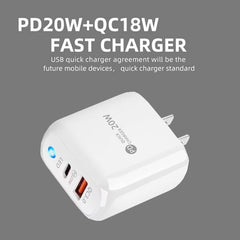 Cargador de teléfono móvil PD04 PD20W + QC18...