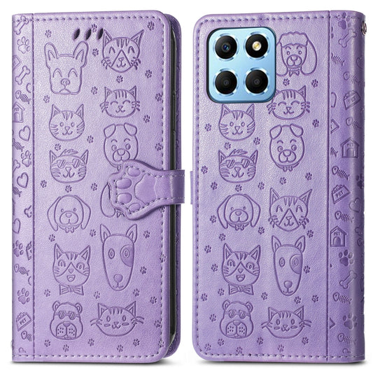 Estuche para teléfono de cuero en relieve li...