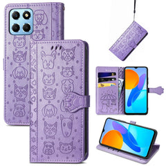 Estuche para teléfono de cuero en relieve li...
