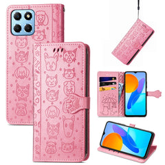 Estuche para teléfono de cuero en relieve li...