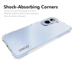 ENKAY Funda de teléfono transparente TPU a p...
