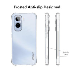 ENKAY Funda de teléfono transparente TPU a p...