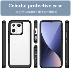 Caja colorida del teléfono de acrílico + TPU...