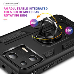 Funda para teléfono TPU + PC a prueba de gol...