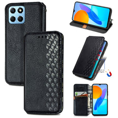 Estuche para teléfono de cuero magnético pre...