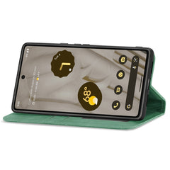 Estuche para teléfono de cuero con tapa magn...