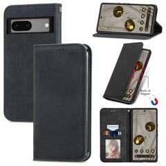 Estuche para teléfono de cuero con tapa magn...