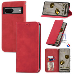 Estuche para teléfono de cuero con tapa magn...