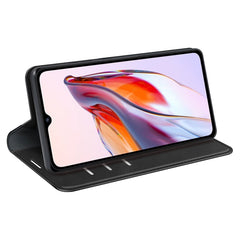 Para Xiaomi Redmi 12C Funda de cuero con suc...