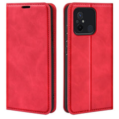 Para Xiaomi Redmi 12C Funda de cuero con suc...