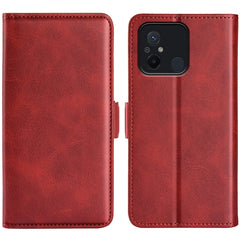Para Xiaomi Redmi 12C Funda de cuero con tap...