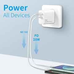 NORTHJO NOPD2502 PD 25W USB-C/Type-C + QC 3....
