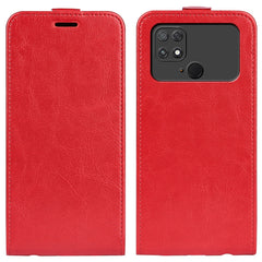 Para Xiaomi Poco C40 R64 Textura Vertical Fu...