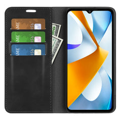 Para Xiaomi Poco C40 Funda de cuero con succ...