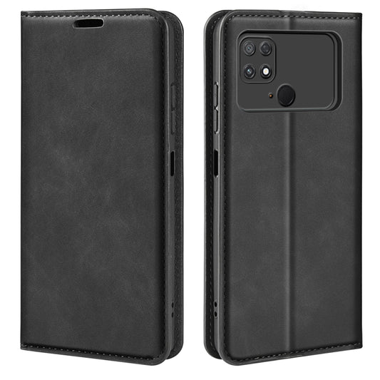 Para Xiaomi Poco C40 Funda de cuero con succ...