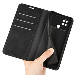 Para Xiaomi Poco C40 Funda de cuero con succ...