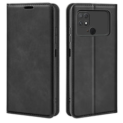 Para Xiaomi Poco C40 Funda de cuero con succ...