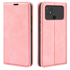 Para Xiaomi Poco C40 Funda de cuero con succ...