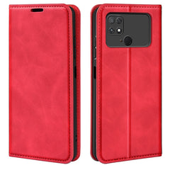 Para Xiaomi Poco C40 Funda de cuero con succ...
